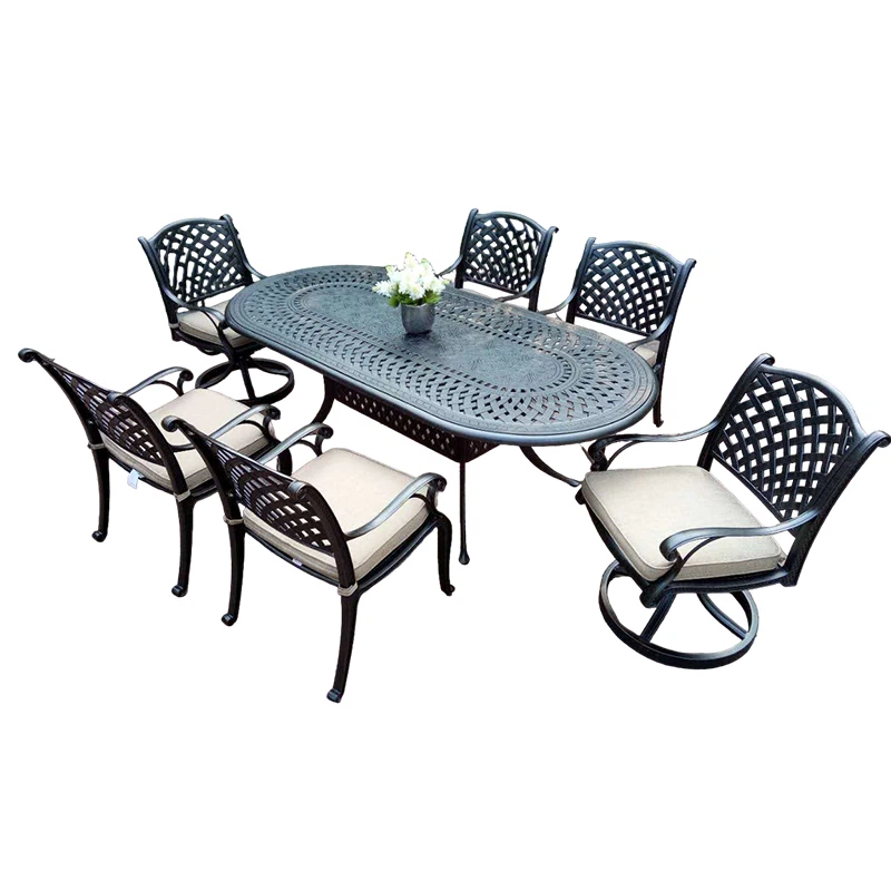 Σετ τραπεζαρίας από χυτό αλουμίνιο